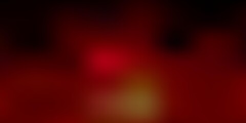Dark orange vector blur drawing.