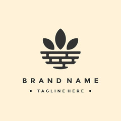 nature leaf logo icon vector Template