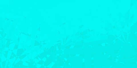 Light Green vector layout with triangle forms.