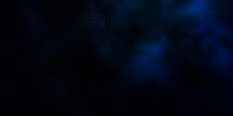 Dark BLUE vector layout with circle shapes.