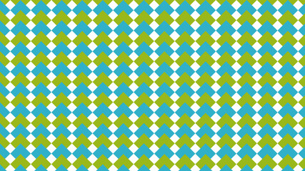 Blue and green seamless geometric pattern, gift wrapping