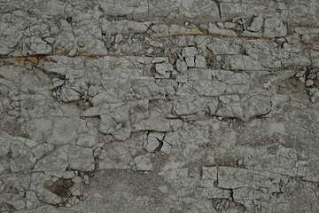 the texture of the dried mud of a dried-out river bed