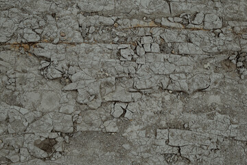the texture of the dried mud of a dried-out river bed