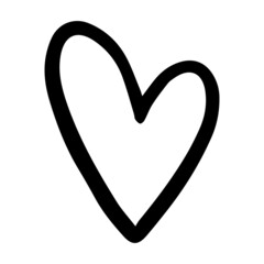 Silhouette,heart,vector,love,icon,illustration,symbol