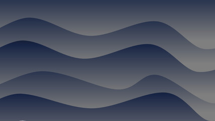 abstract background black gray wave shape. dark, modern, luxury concept. for wallpapers