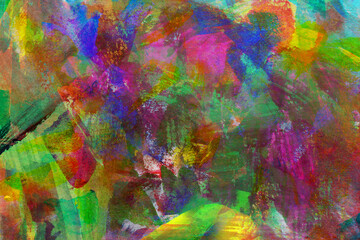 カラフルな水彩ペイント背景