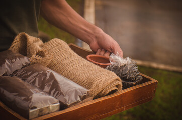 craftsman working coffee