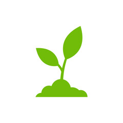 plant icon design template vector