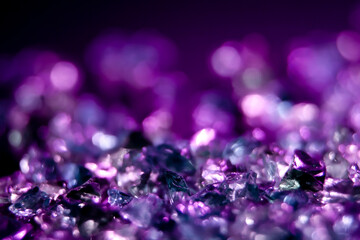 紫色のキラキラ背景