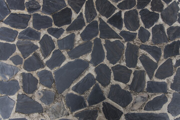 Black and white marble stone natural pattern texture background