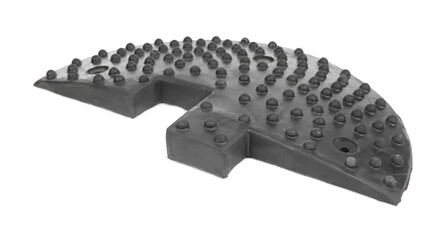 Part of speed bump isolated on white