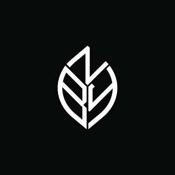 NBY letter logo creative design. NBY unique design, ZBY letter logo creative design. ZBY unique design

