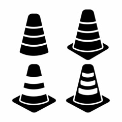 Cone Icon Design Vector Template Illustration