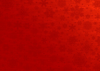 雪の結晶　落ち着いた雰囲気の冬の背景素材