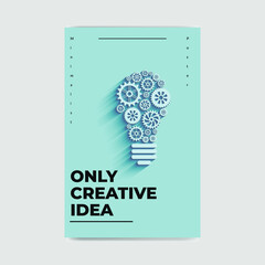 Minimalist Creative Poster Template Design