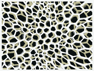 Abstract fractal background with crossing lines 
