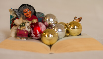 a book of stories from the Befana