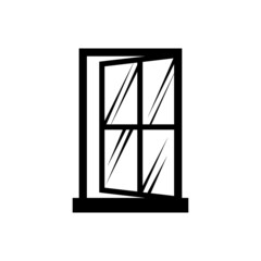 Window icon design template vector isolated illustration