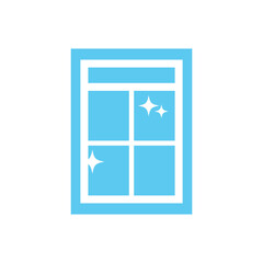 Window icon design template vector isolated illustration