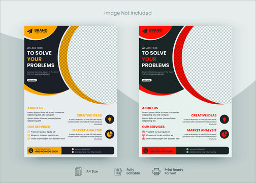Corporate Flyer Template Design, Flyer Design. Poster Design, Corporate Poster, Promotional Flyer,