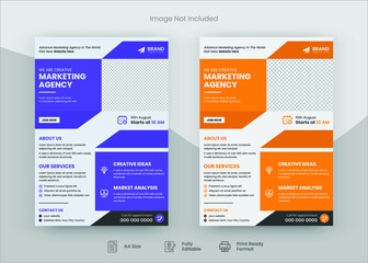 Corporate Flyer Template Design, Flyer Design. Poster Design, Corporate Poster, Promotional Flyer,