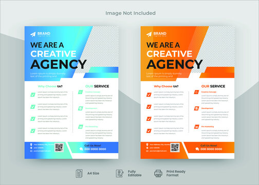 Corporate Flyer Template Design, Flyer Design. Poster Design, Corporate Poster, Promotional Flyer,