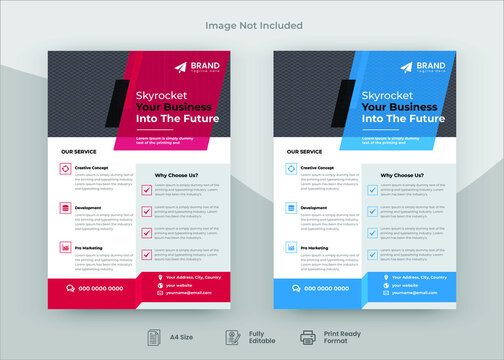 Corporate Flyer Template Design, Flyer Design. Poster Design, Corporate Poster, Promotional Flyer,