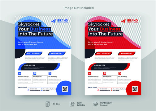 Corporate Flyer Template Design, Flyer Design. Poster Design, Corporate Poster, Promotional Flyer,