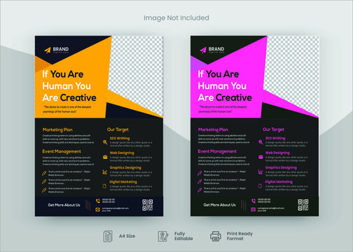 Corporate Flyer Template Design, Flyer Design. Poster Design, Corporate Poster, Promotional Flyer,
