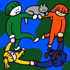 Fototapeta premium family