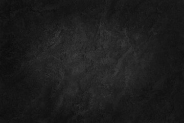 Dark gray black slate stone wall texture background in natural pattern for decorative interior and exterior.