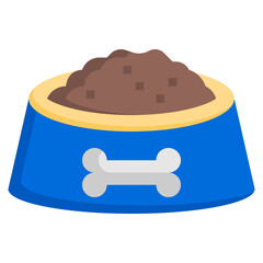 PET BOWL Filled Outline