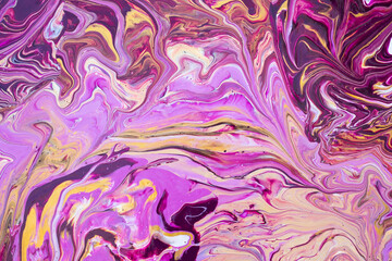 Fluid art painting. Abstract decorative marble texture. 