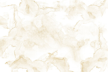 Marble effect background in pastel golden colors