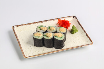 Japanese Sushi maki with chukka