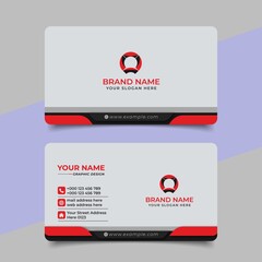 Creative Modern Professional Business card Vector Design