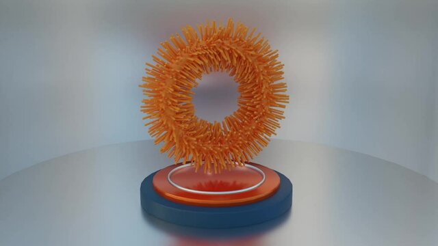 satisfying relaxing loopable cgi animation
