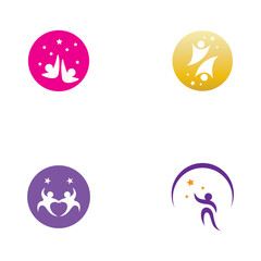 People star logo and vector images