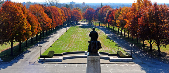 The William McKinley National Memorial for the 25th President of the United States in Canton Ohio.