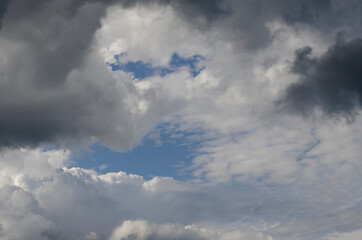 Stormy sky background