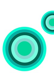 illustration circle background abstract vintage style