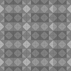 abstract geometric pattern background , Geometric triangle pattern in shades of gray