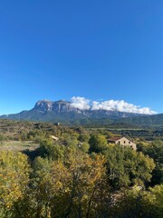 Peña Montañosa, Ainsa, Huesca, Spain. Ordesa y Monte Perdido National Park