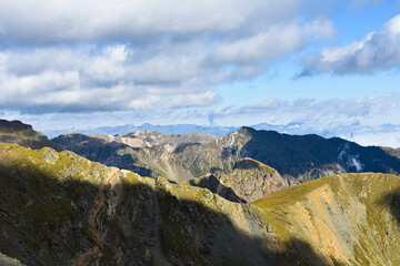 landscape in the mountains