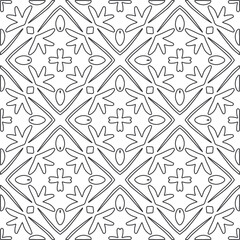 Repeating geometric tiles from striped elements.Modern geometric background with abstract shapes.Monochromatic Patterns.abstract texture.black and white striped ornament for design.