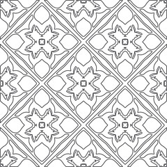 Repeating geometric tiles from striped elements.Modern geometric background with abstract shapes.Monochromatic Patterns.abstract texture.black and white striped ornament for design.