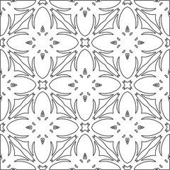 Repeating geometric tiles from striped elements.Modern geometric background with abstract shapes.Monochromatic Patterns.abstract texture.black and white striped ornament for design.