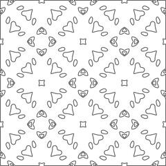 Repeating geometric tiles from striped elements.Modern geometric background with abstract shapes.Monochromatic Patterns.abstract texture.black and white striped ornament for design.