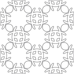 Repeating geometric tiles from striped elements.Modern geometric background with abstract shapes.Monochromatic Patterns.abstract texture.black and white striped ornament for design.