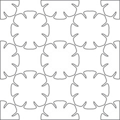 Repeating geometric tiles from striped elements.Modern geometric background with abstract shapes.Monochromatic Patterns.abstract texture.black and white striped ornament for design.